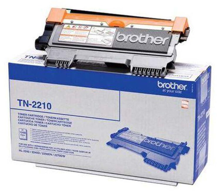 Toner original Brother TN2210 negro