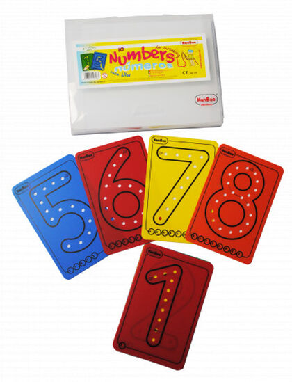 Juego didáctico Números para coser Henbea Juego didáctico Números para coser Henbea
