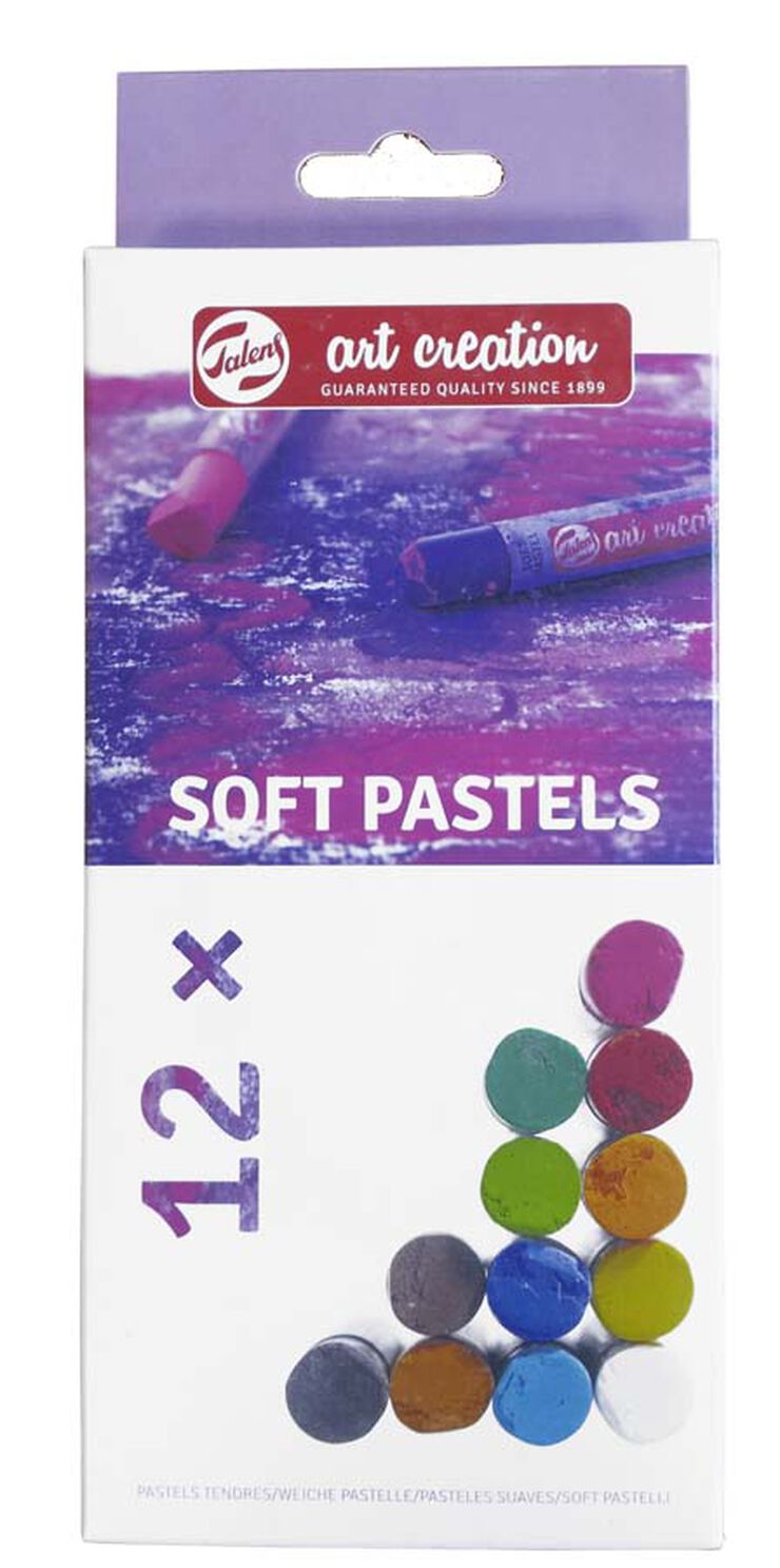 Pasteles suaves Talens 12 colores