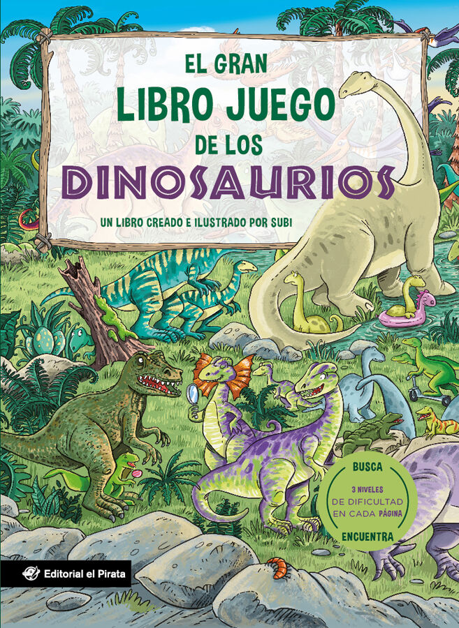 El gran libro juego de los dinosaurios