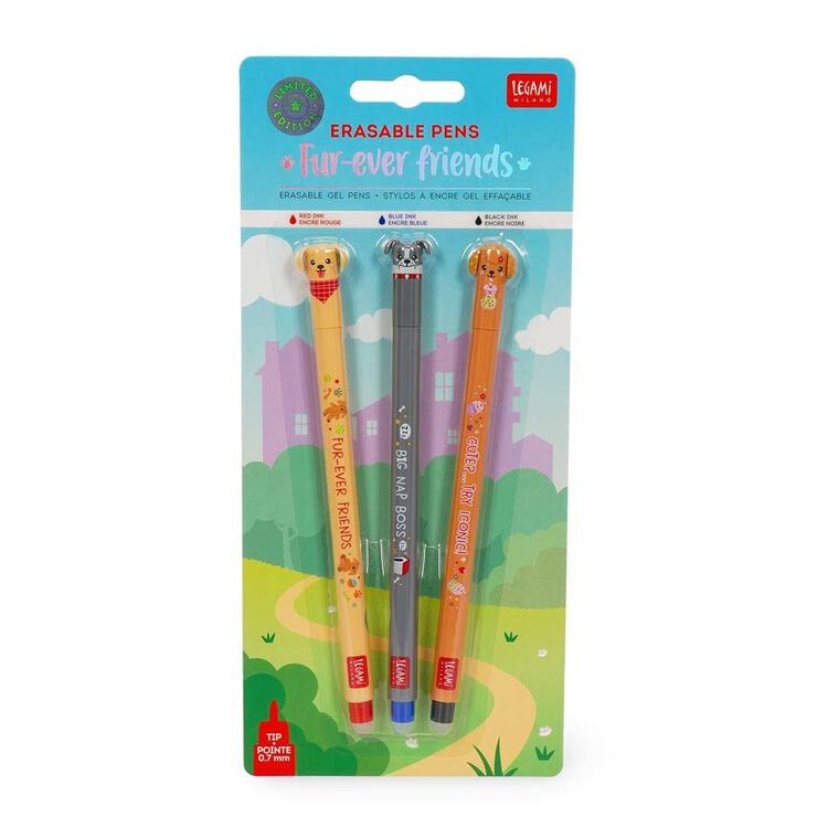 Bol&iacute;graf Esborrable Legami BTS &ndash; Pack de 3 Unitats