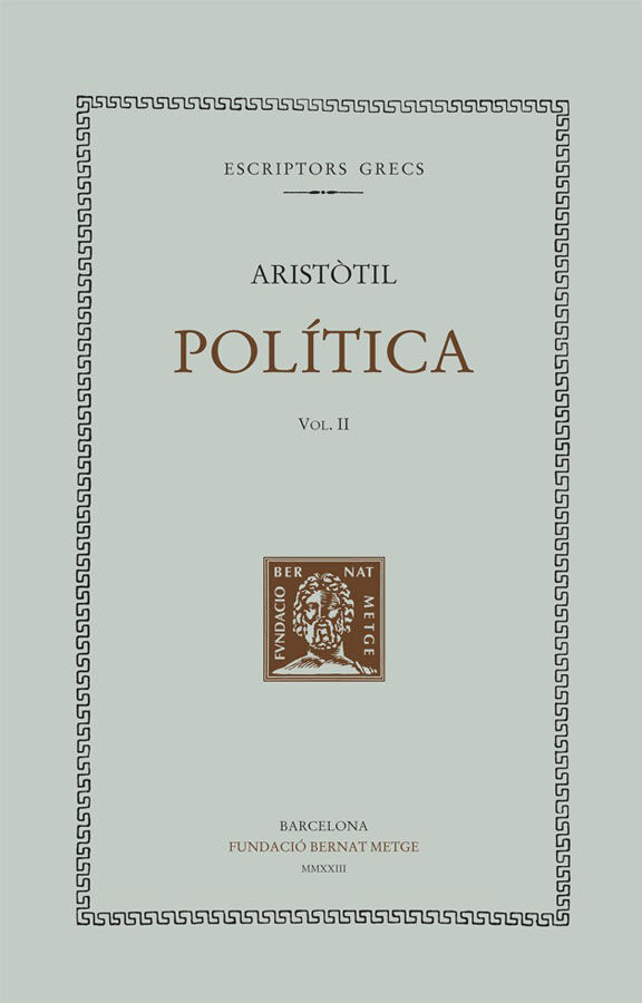 Pol&iacute;tica (vol. II)