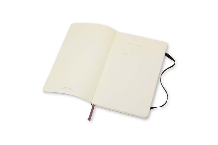 Libreta Moleskine Soft XL negro raya
