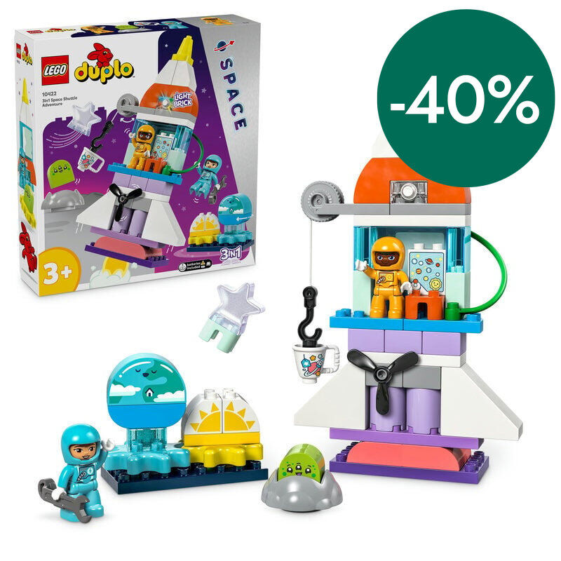 LEGO&reg; DUPLO Aventura en Lanzadera Espacial 3 en 1 10422