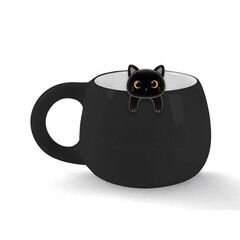 Taza de Cerámica Animalito iTotal Black Cat