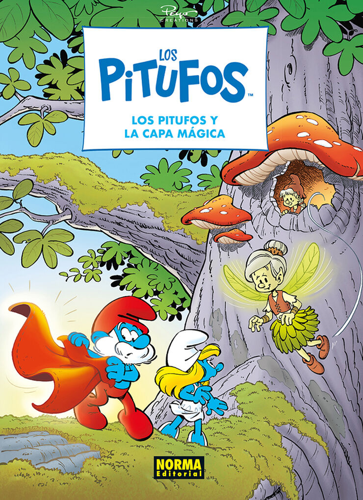 Los Pitufos 43. Los Pitufos y la capa m&aacute;gica