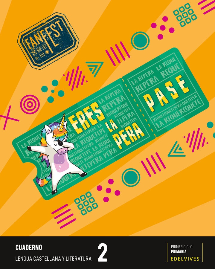 Lengua Castellana y Literatura P2 Cuaderno Fanfest Edelvives