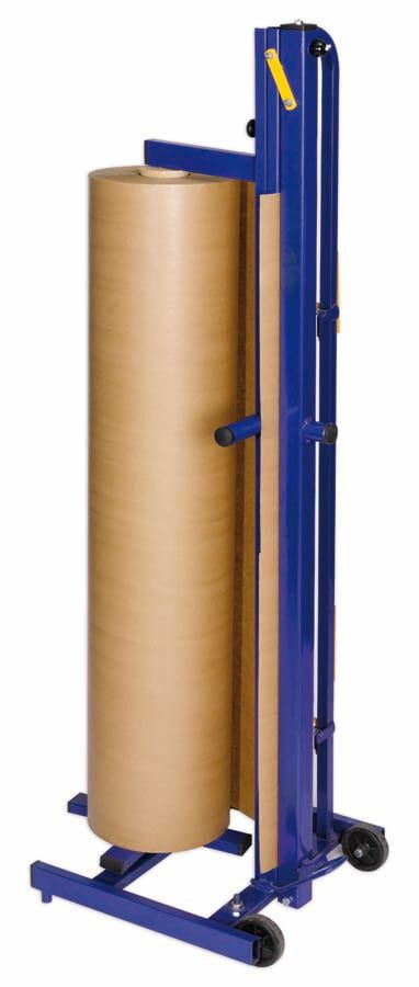 Soporte para bobinas de papel de 90 a 120cm ancho