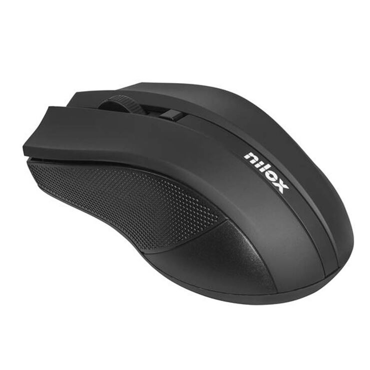 Ratón inalámbrico Nilox negro