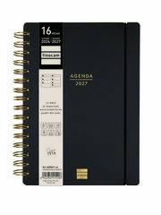 Agenda Finocam 16M Haiku E10 Sem/Vista Catal&aacute;n 2026-27 Negro