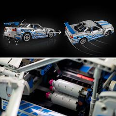 LEGO® Technic Coche Nissan Skyline GT-R (R34) de 2 Fast 2 Furious 42210
