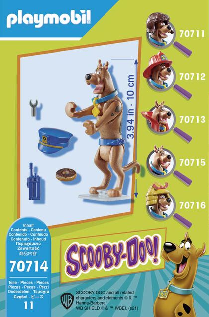 Playmobil Scooby Doo policia (70714)