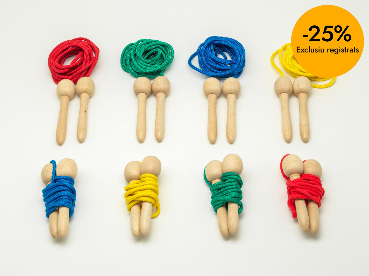 Cuerda de saltar surtida