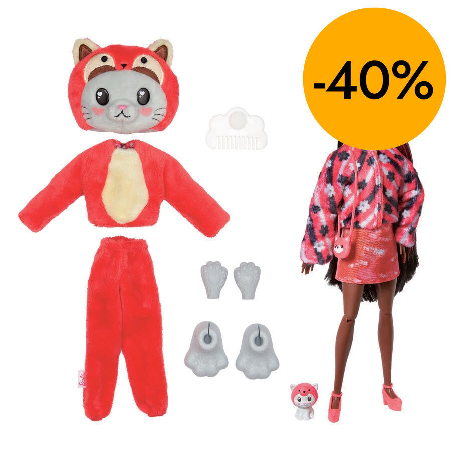 Barbie Cute Reveal Gatet Panda