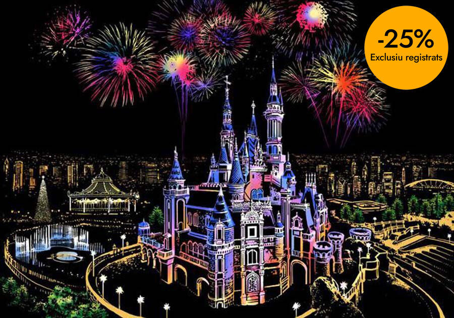 Pinta Rascando Castillo m&aacute;gico