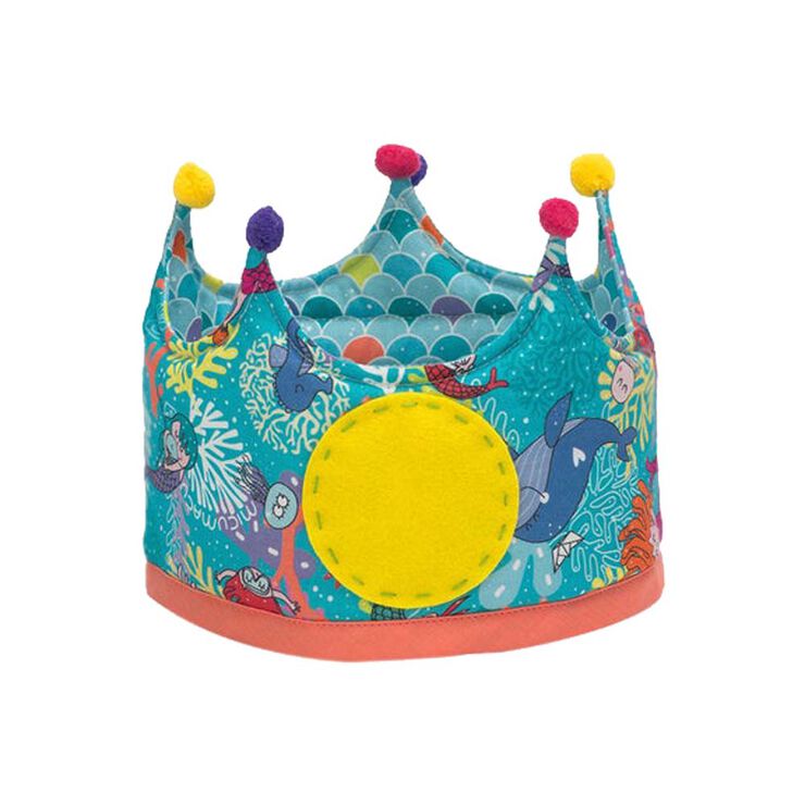 Corona de cumpleaños sirenas