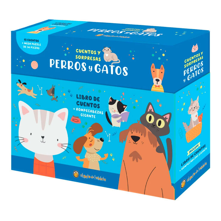 Perros y gatos - Cuentos y sorpresas