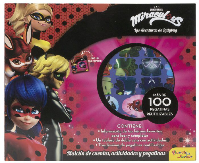 Miraculous. Malet&iacute;n De Cuentos Actividades Y Pegatinas