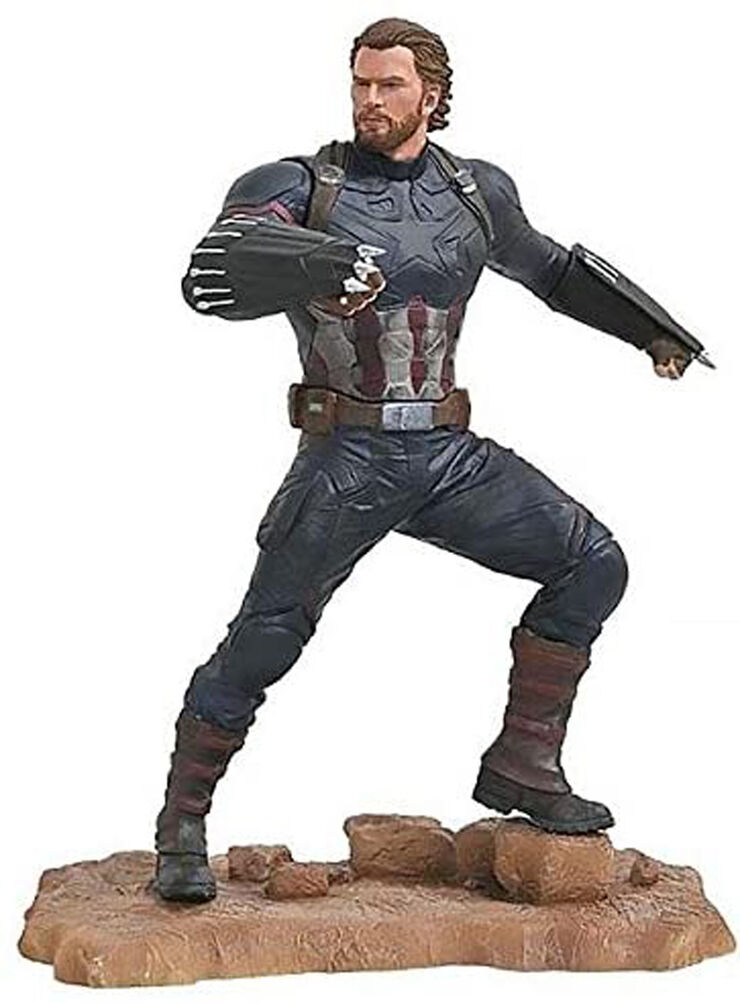 Capitan America Estatua Pvc 23 Cm