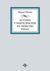 Autoría y participación en Derecho Penal
