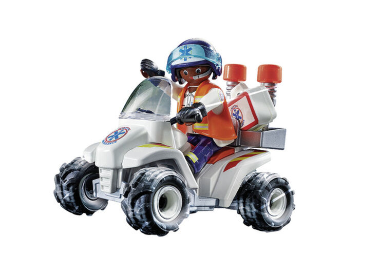 Playmobil City Action Speed Quad rescate sanitario 71091