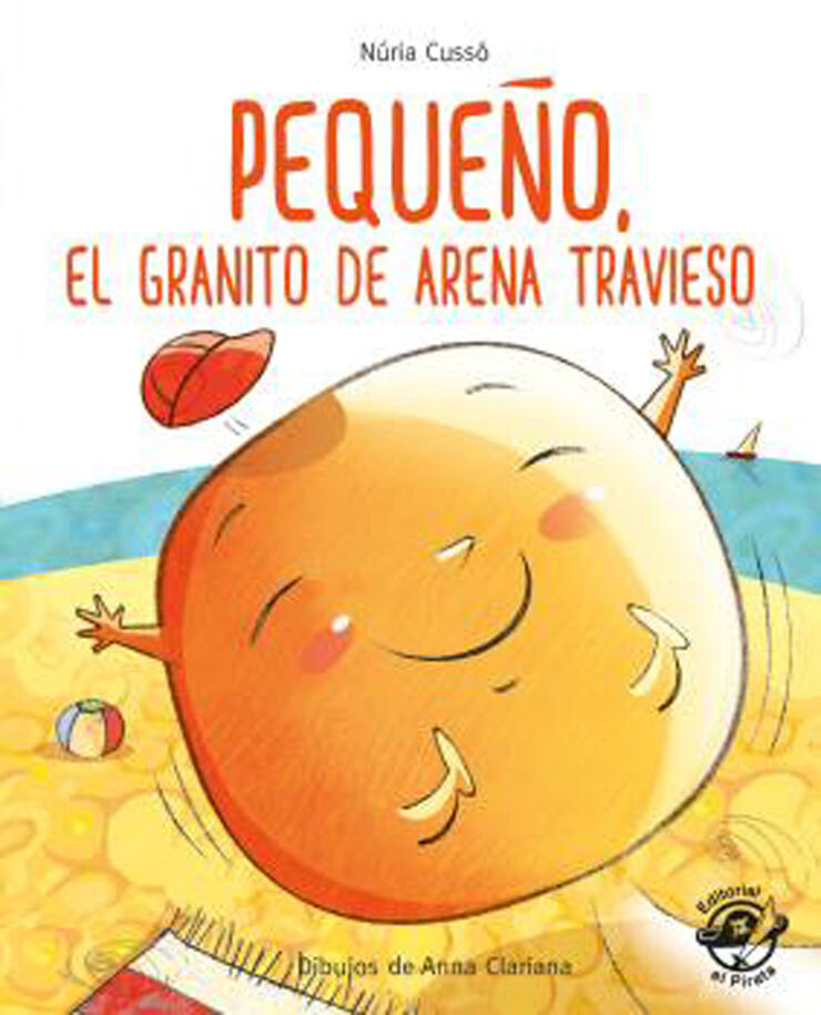 Pequeño el granito de arena travieso