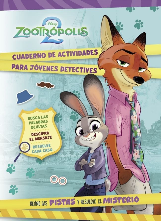 Zootr&oacute;polis 2. Cuaderno de actividades para j&oacute;venes detectives