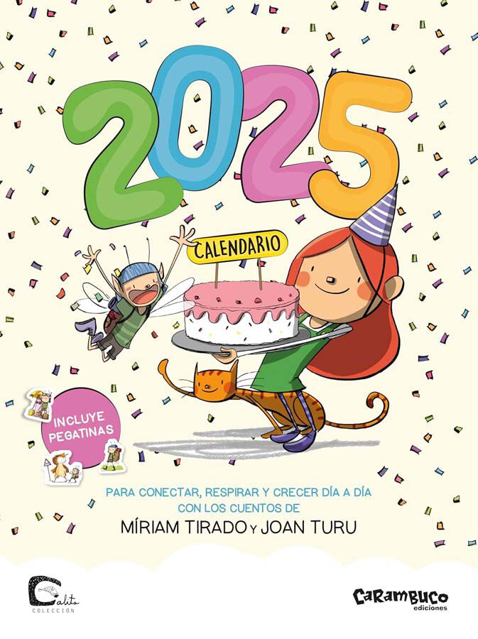 Calendario pared 2025 El Hada de los Volcanes