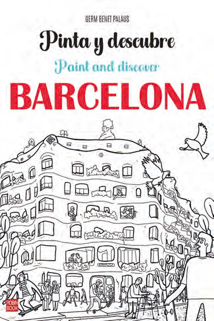 Pinta y descubre Barcelona