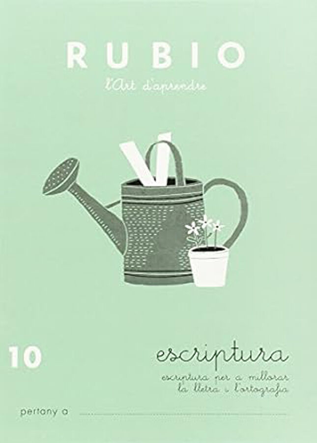 Escriptura 10 Rubio