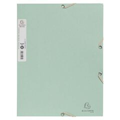 Carpeta 3 solapes A4 Autentik Exacompta verd