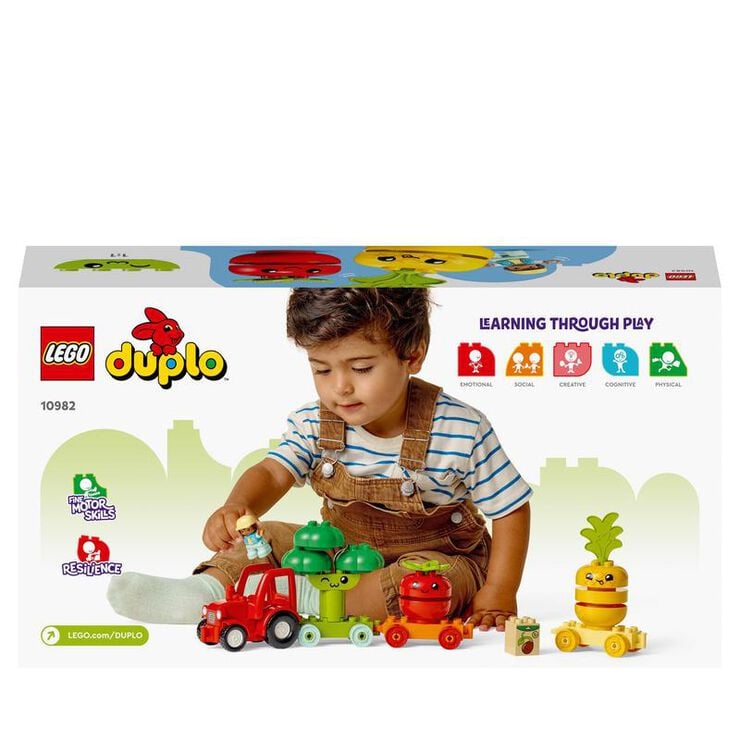 LEGO® DUPLO My First Tractor de Frutas y Verduras 10982