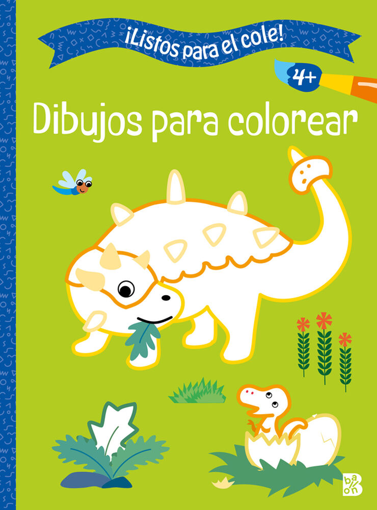 Listos para el cole - Dibujos para colorear +4