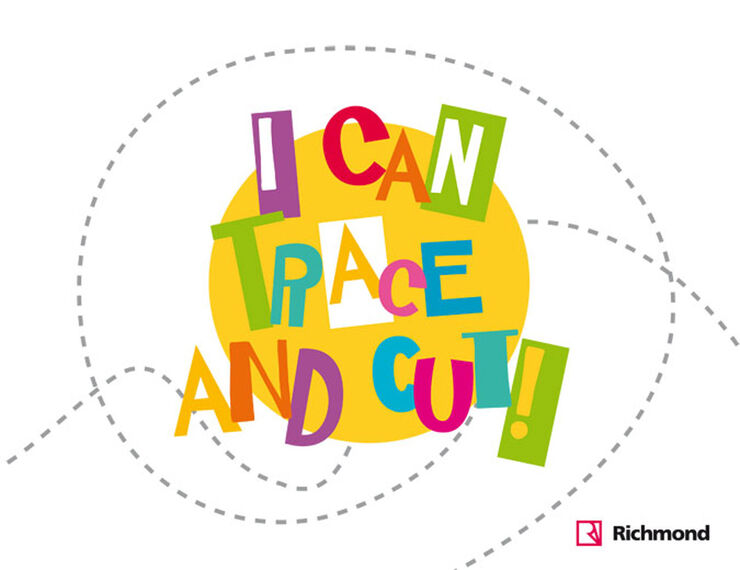 I Can Trace and Cut Students book Infantil 5 años