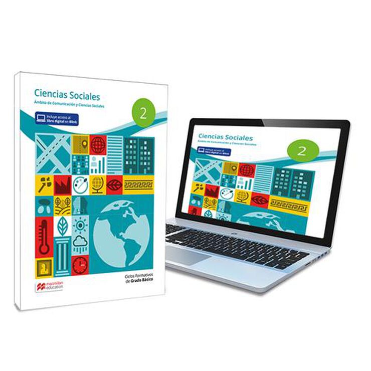 Grado Básico Sociales 2- Libro De Texto En Formato Físico De Ciencias Sociales 2
