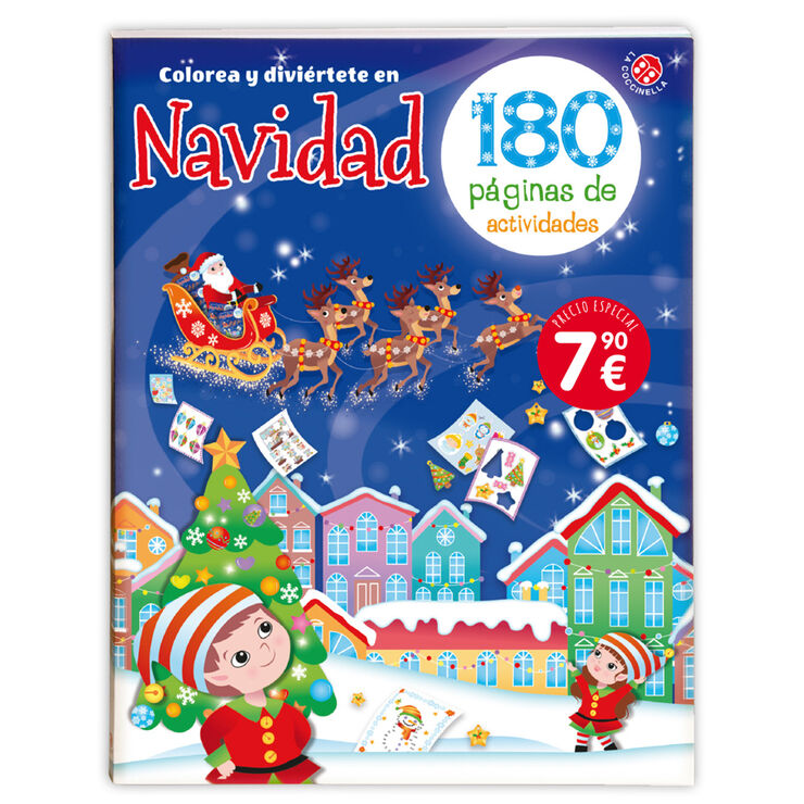 Colorea y diviértete en Navidad Colorea y diviértete en Navidad