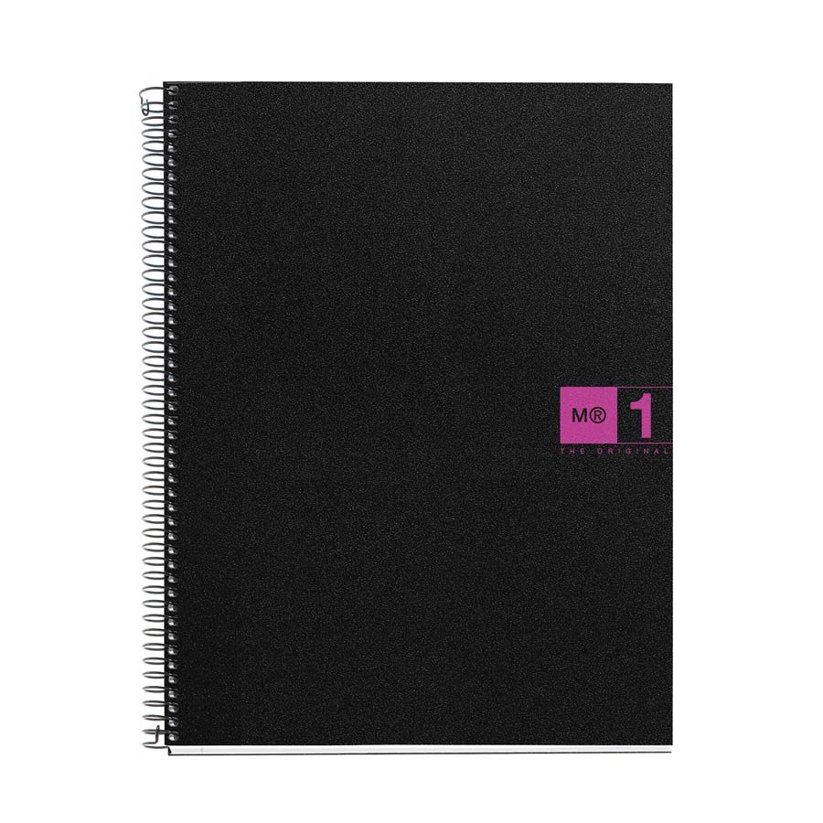 Notebook 1 Miquelrius A4 80 fulls 5x5 lila