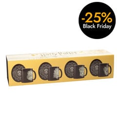 Set 4 mini tasses i plats de Harry Potter