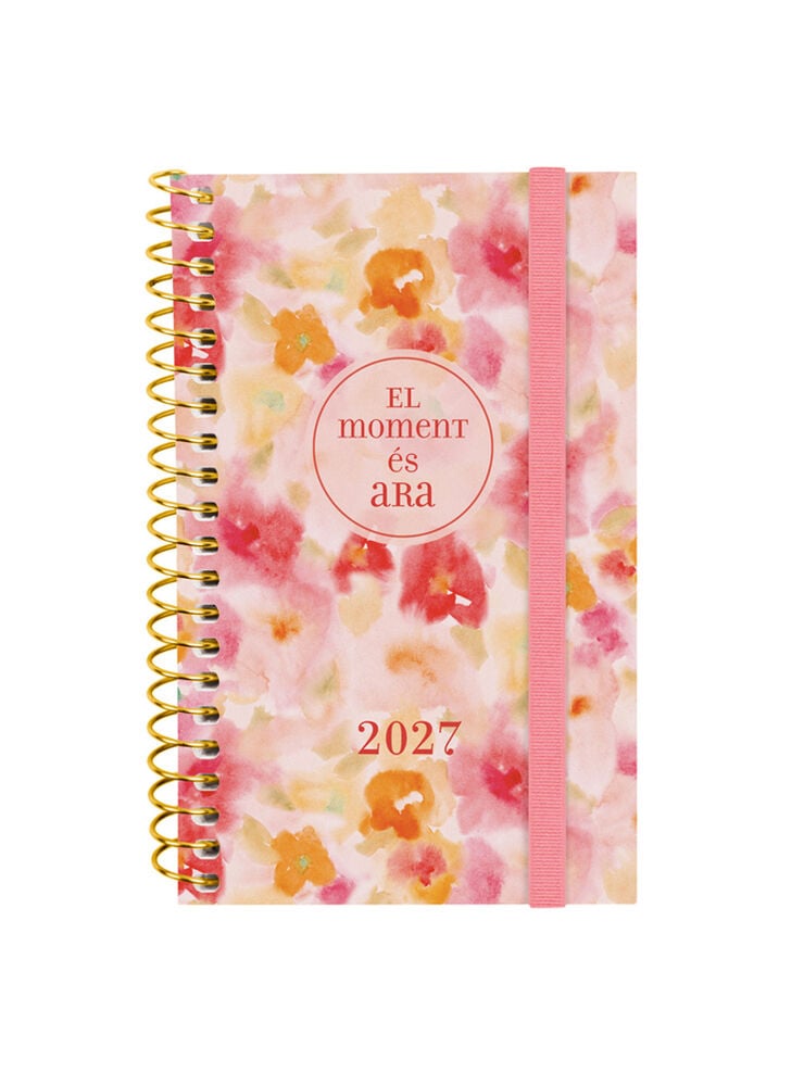 Agenda Finocam Design Collection Semana Vista Horizontal 2027 Catal&aacute;n Lema