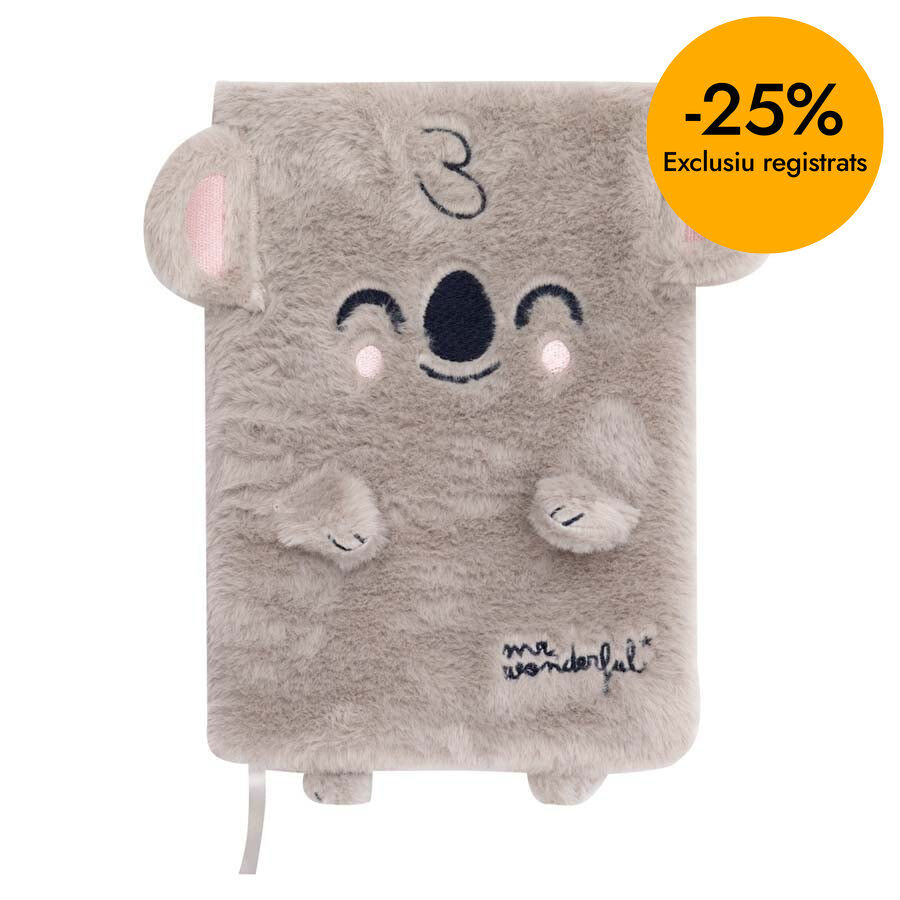Libreta A5 Peluche Mr.Wonderful Koala