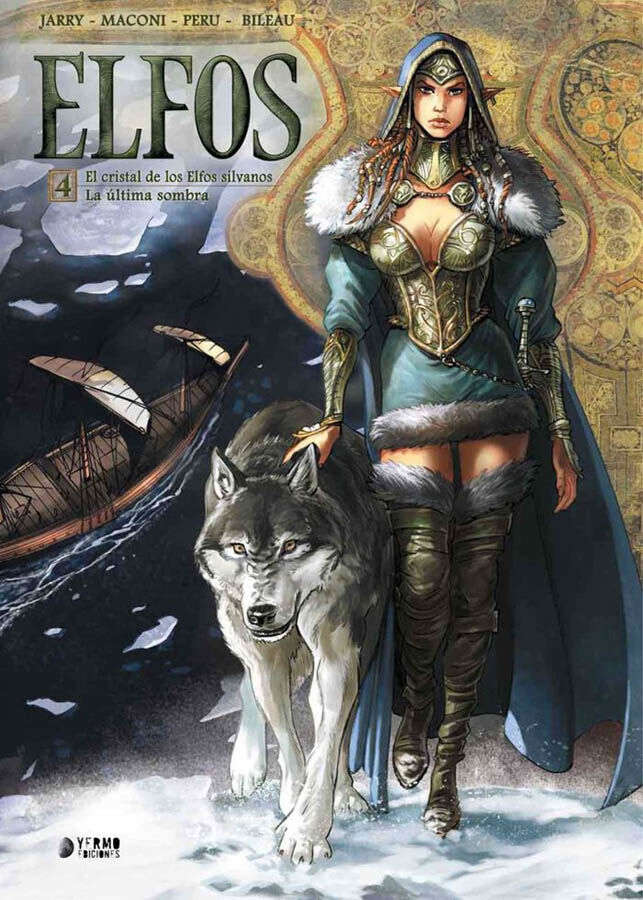 Elfos 04. El cristal de los elfos silvanos / La &uacute;ltima sombra