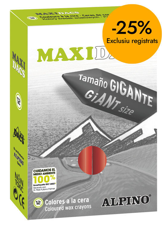 Maxidacs 12u blanco