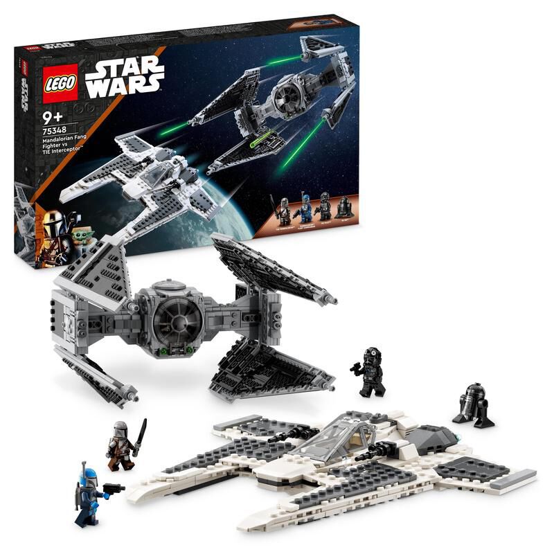 LEGO&reg; Star Wars Ca&ccedil;a Ullal Mandalori&agrave; vs. Interceptor TIE 75348