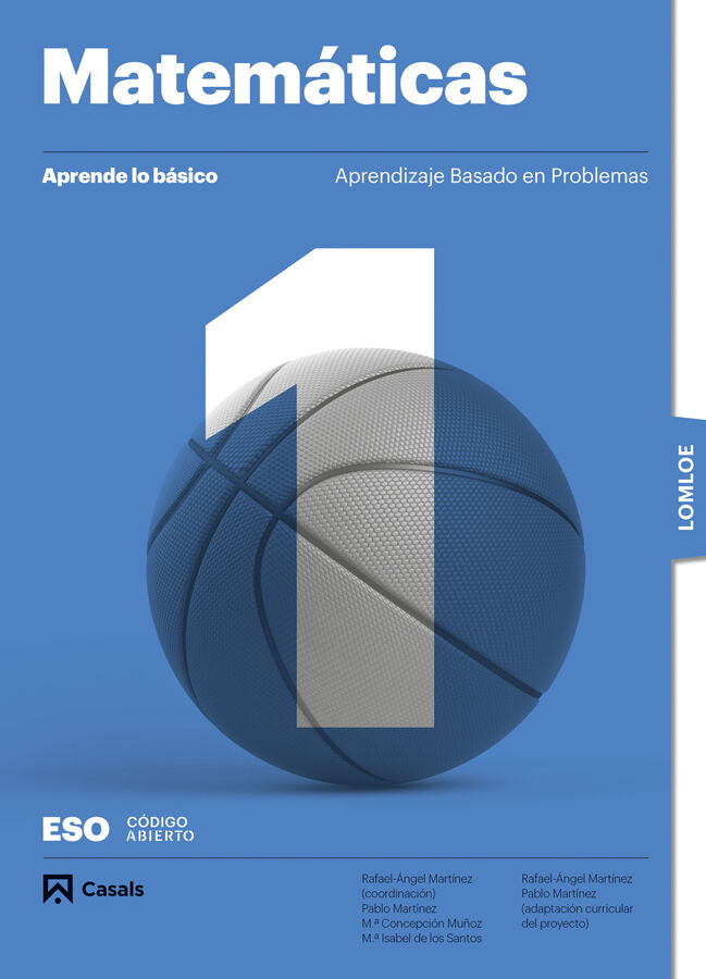 Aprende lo b&aacute;sico. Matem&aacute;ticas 1 ESO. LOMLOE