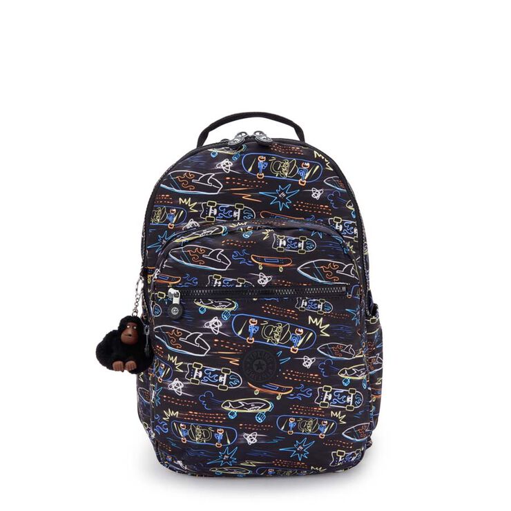Mochila Kipling Seoul Lap Neon Skate