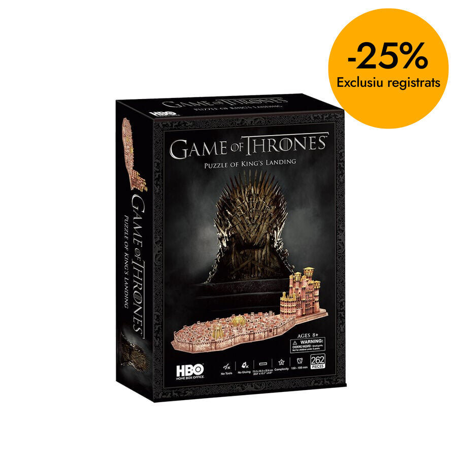 Puzle 3D 262 peces Cubic Fun Desembarco del Rey