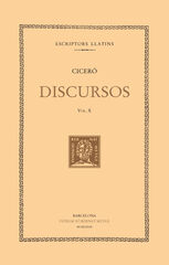 Discursos, vol. X: Catilinàries Discursos, vol. X: Catilinàries
