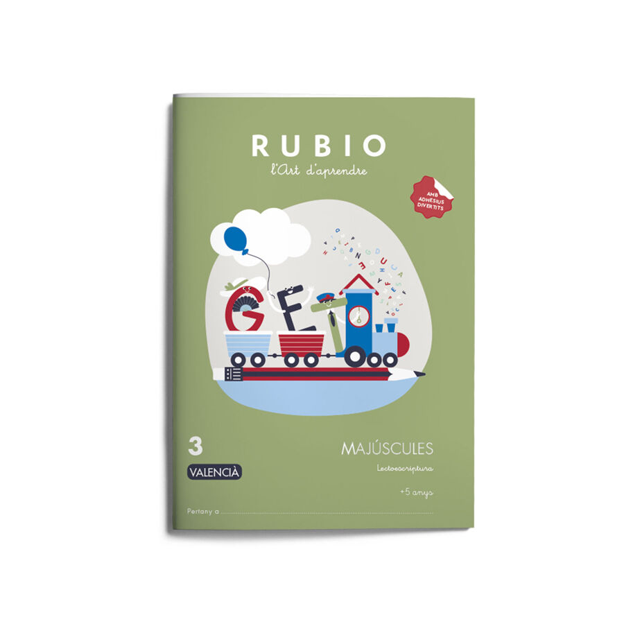 3 Maj&uacute;scules - 5 anys (Valenci&agrave;)