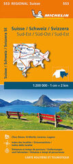 Mapa Regional Suisse/Schweiz/Svizzera Sud-est Mapa Regional Suisse/Schweiz/Svizzera Sud-est