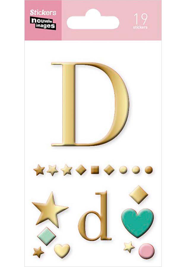 Stickers Draeger Lletra D 19u